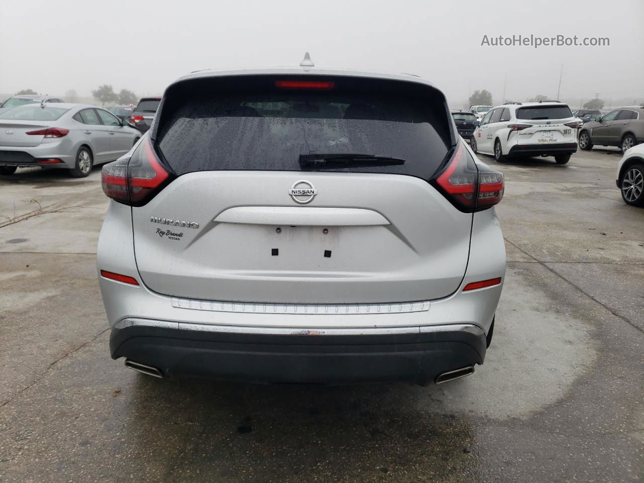 2019 Nissan Murano S Silver vin: 5N1AZ2MJ0KN135490