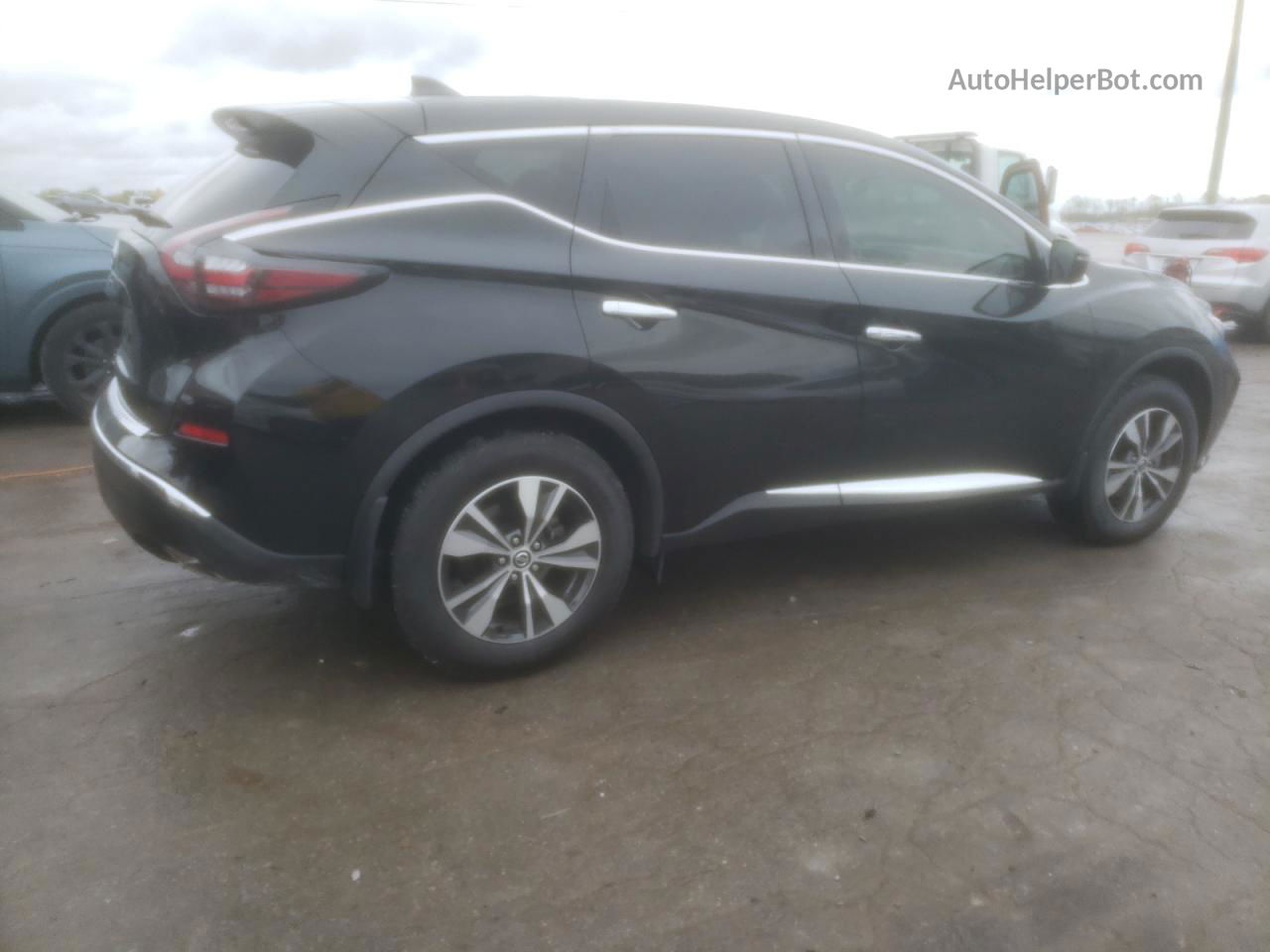 2019 Nissan Murano S Black vin: 5N1AZ2MJ0KN139202