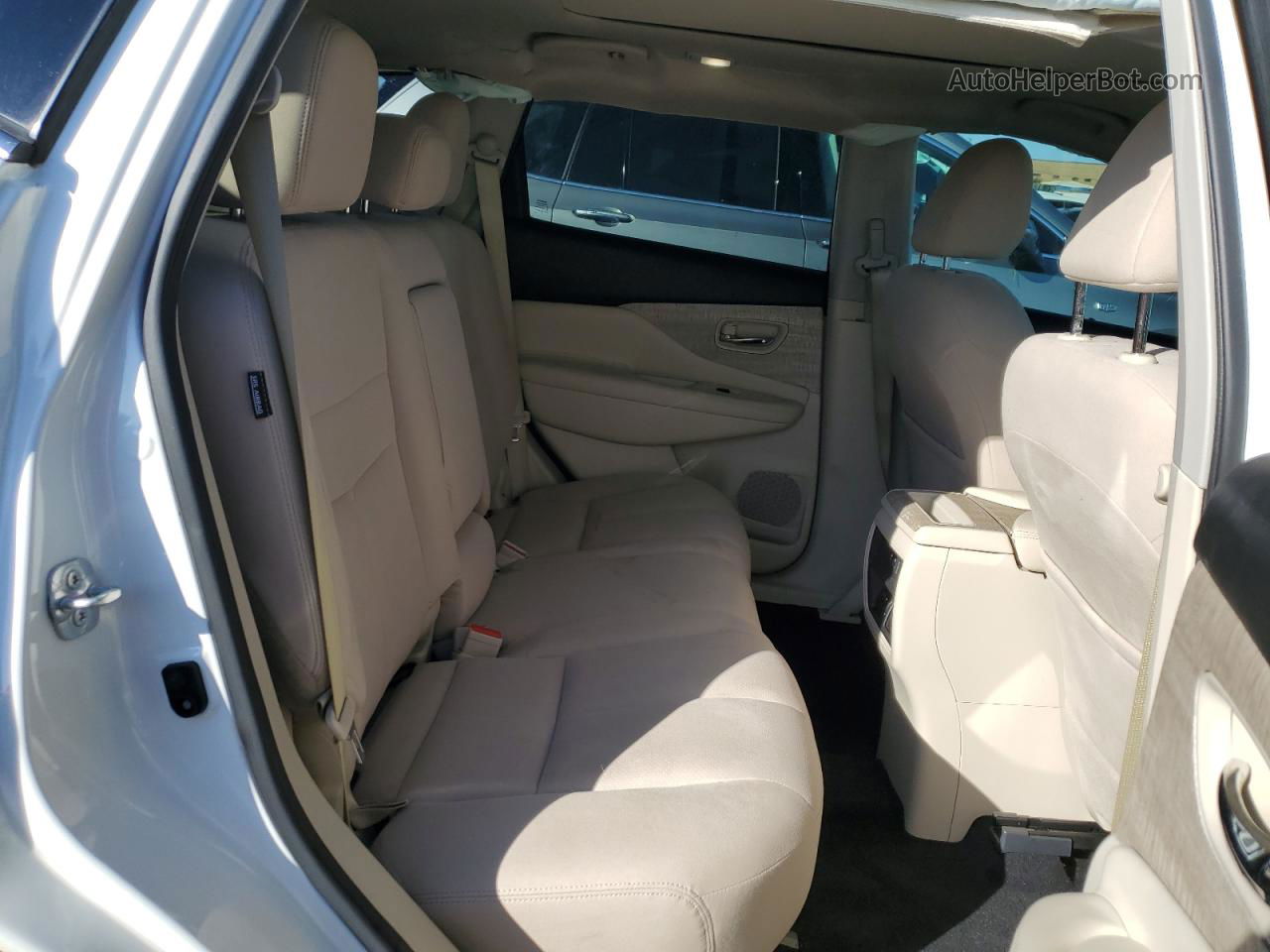 2019 Nissan Murano S White vin: 5N1AZ2MJ0KN166139