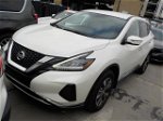 2019 Nissan Murano S White vin: 5N1AZ2MJ1KN136289