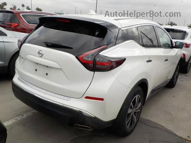 2019 Nissan Murano S Белый vin: 5N1AZ2MJ1KN136289