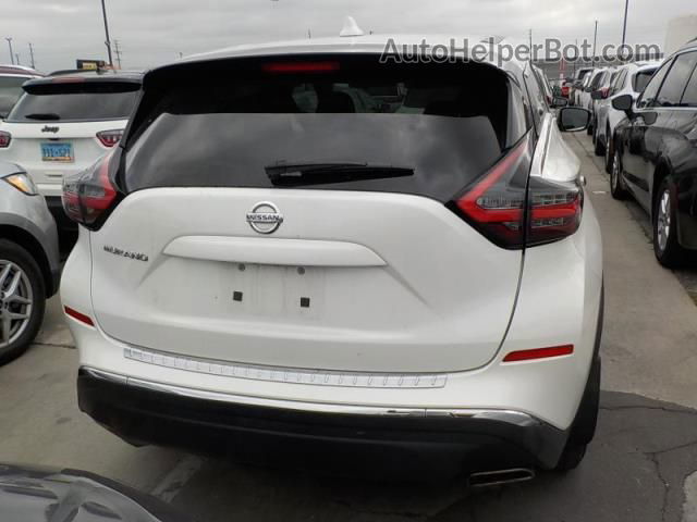 2019 Nissan Murano S Белый vin: 5N1AZ2MJ1KN136289