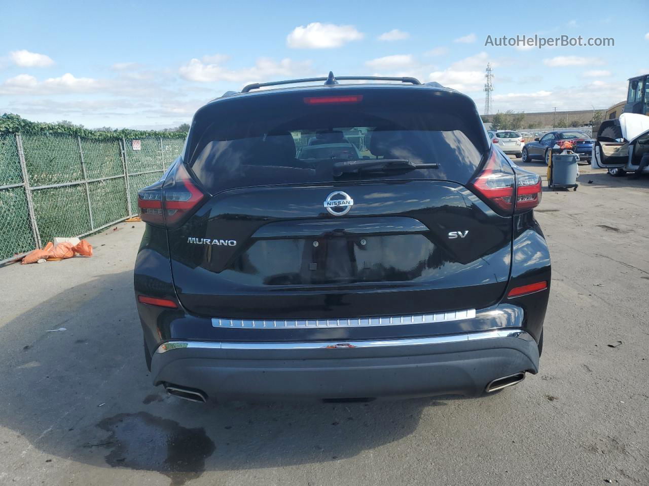 2019 Nissan Murano S Черный vin: 5N1AZ2MJ1KN139032