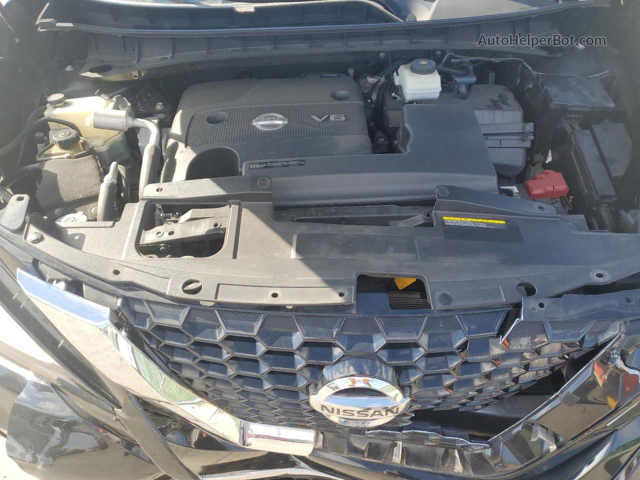 2019 Nissan Murano S Черный vin: 5N1AZ2MJ1KN139032