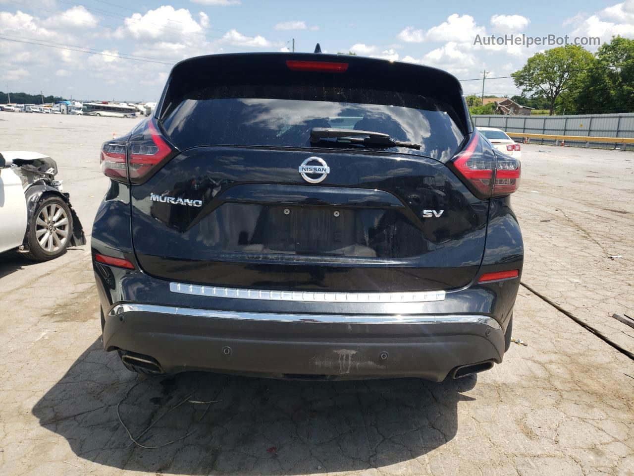 2019 Nissan Murano S Black vin: 5N1AZ2MJ1KN141122