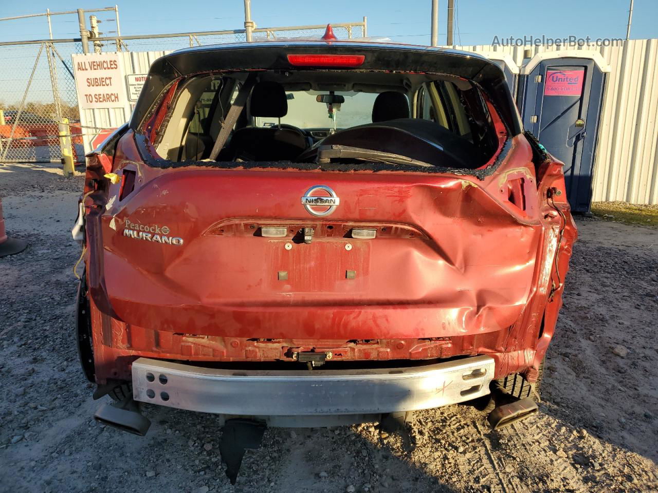 2019 Nissan Murano S Maroon vin: 5N1AZ2MJ1KN146465