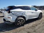 2019 Nissan Murano S White vin: 5N1AZ2MJ1KN147079