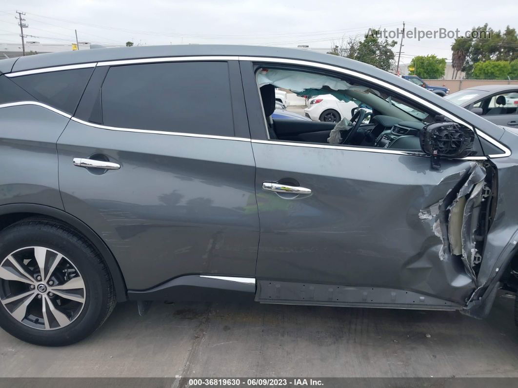 2019 Nissan Murano S Gray vin: 5N1AZ2MJ1KN147308