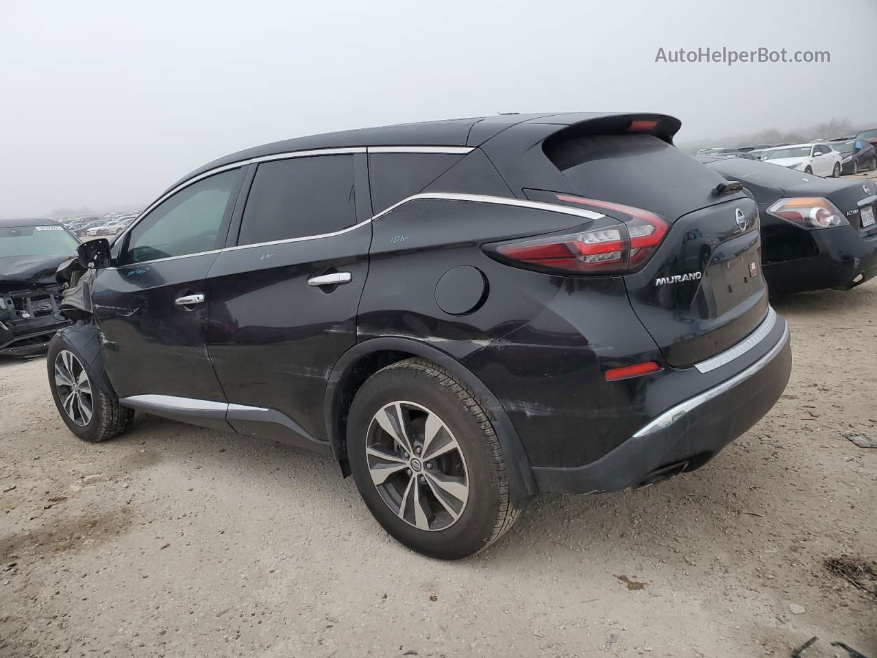 2019 Nissan Murano S Черный vin: 5N1AZ2MJ1KN156803