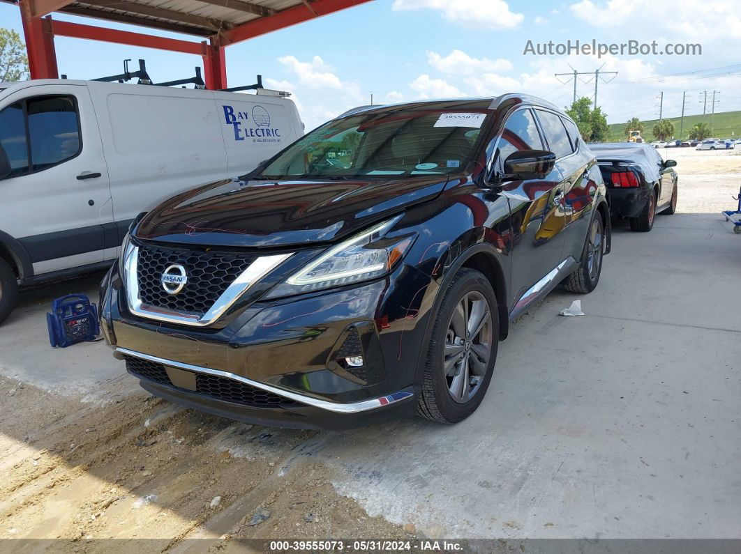 2019 Nissan Murano Platinum Черный vin: 5N1AZ2MJ2KN144711