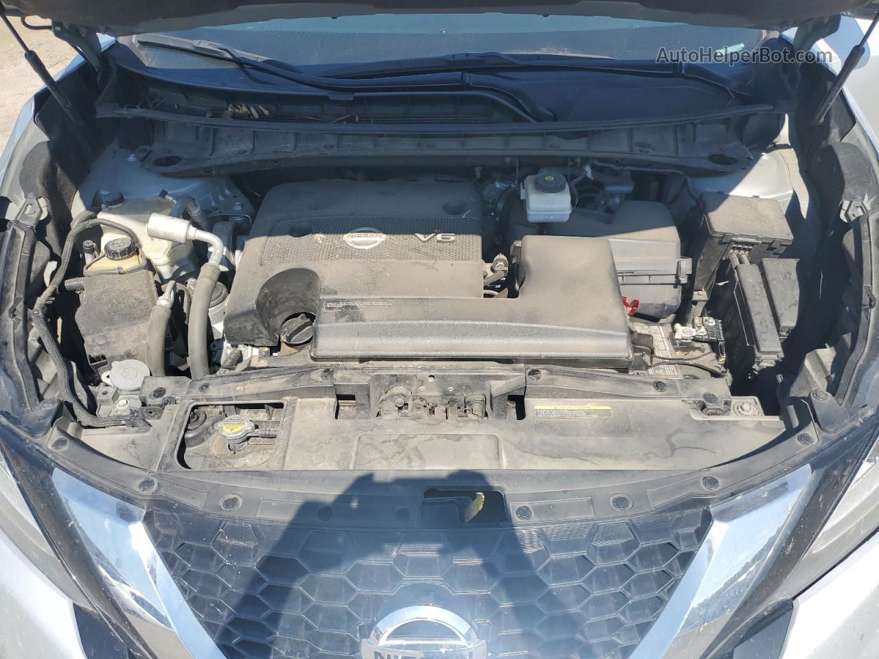 2019 Nissan Murano S Silver vin: 5N1AZ2MJ2KN151500