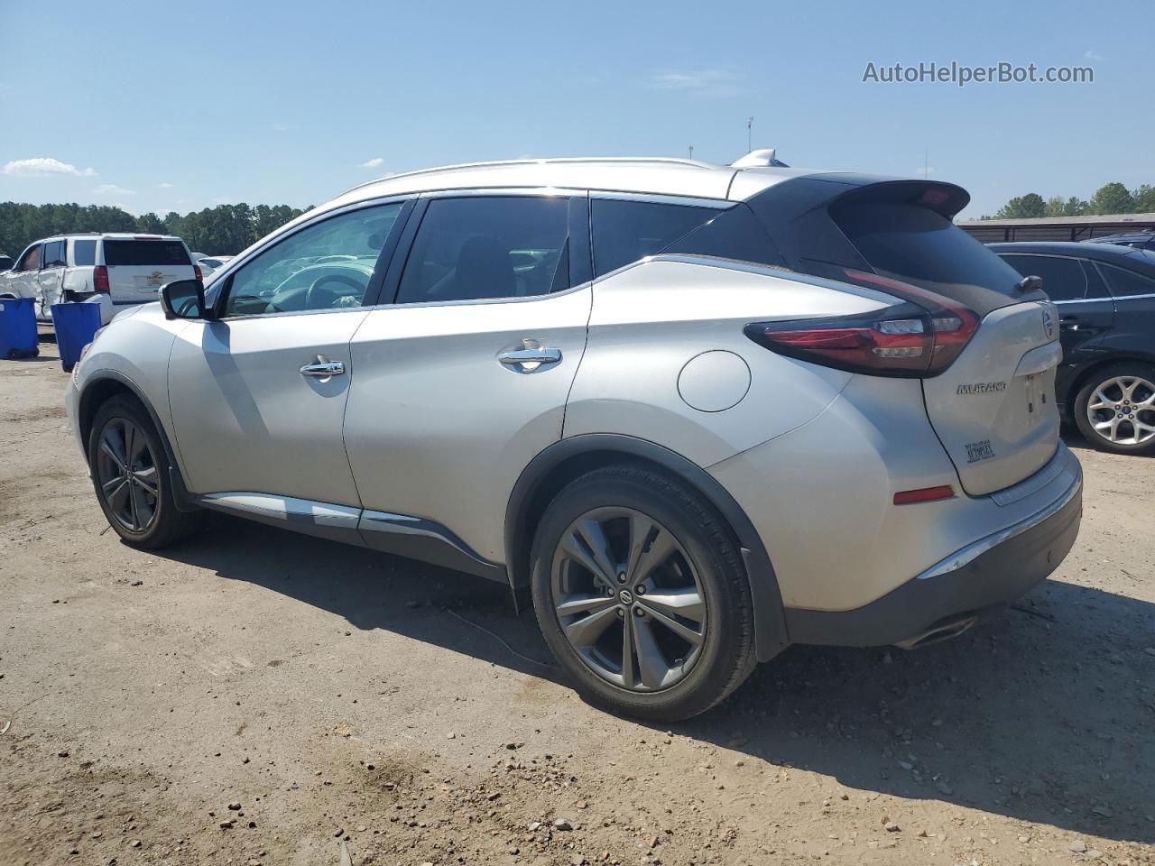 2019 Nissan Murano S Silver vin: 5N1AZ2MJ2KN151500