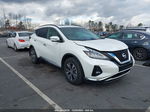 2019 Nissan Murano Sv White vin: 5N1AZ2MJ2KN153103