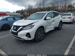 2019 Nissan Murano Sv White vin: 5N1AZ2MJ2KN153103