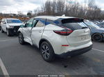 2019 Nissan Murano Sv White vin: 5N1AZ2MJ2KN153103