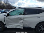 2019 Nissan Murano Sv White vin: 5N1AZ2MJ2KN153103