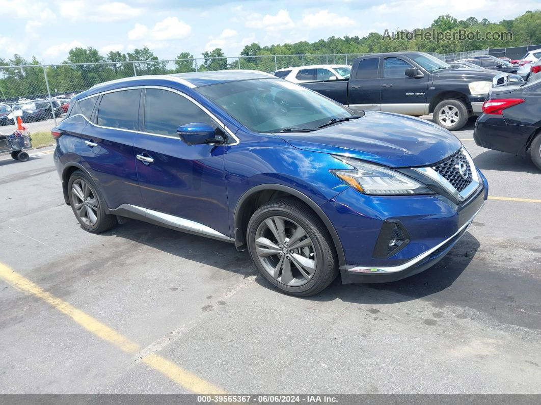 2019 Nissan Murano Platinum Blue vin: 5N1AZ2MJ3KN104024