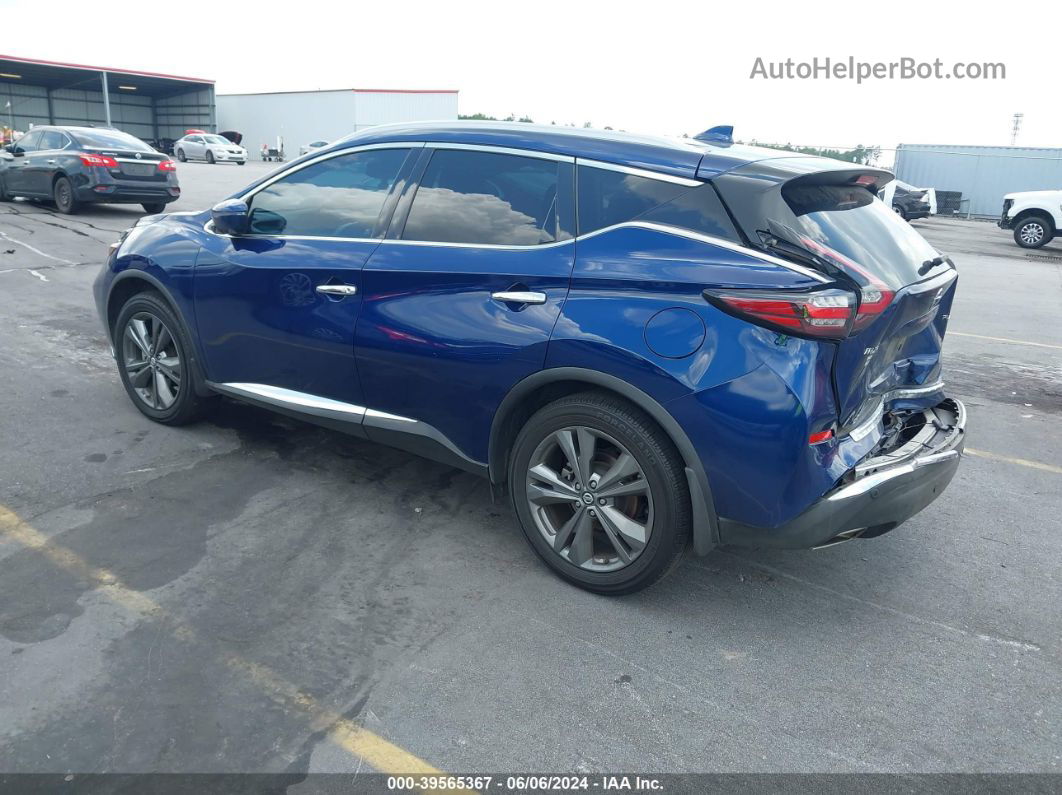 2019 Nissan Murano Platinum Blue vin: 5N1AZ2MJ3KN104024