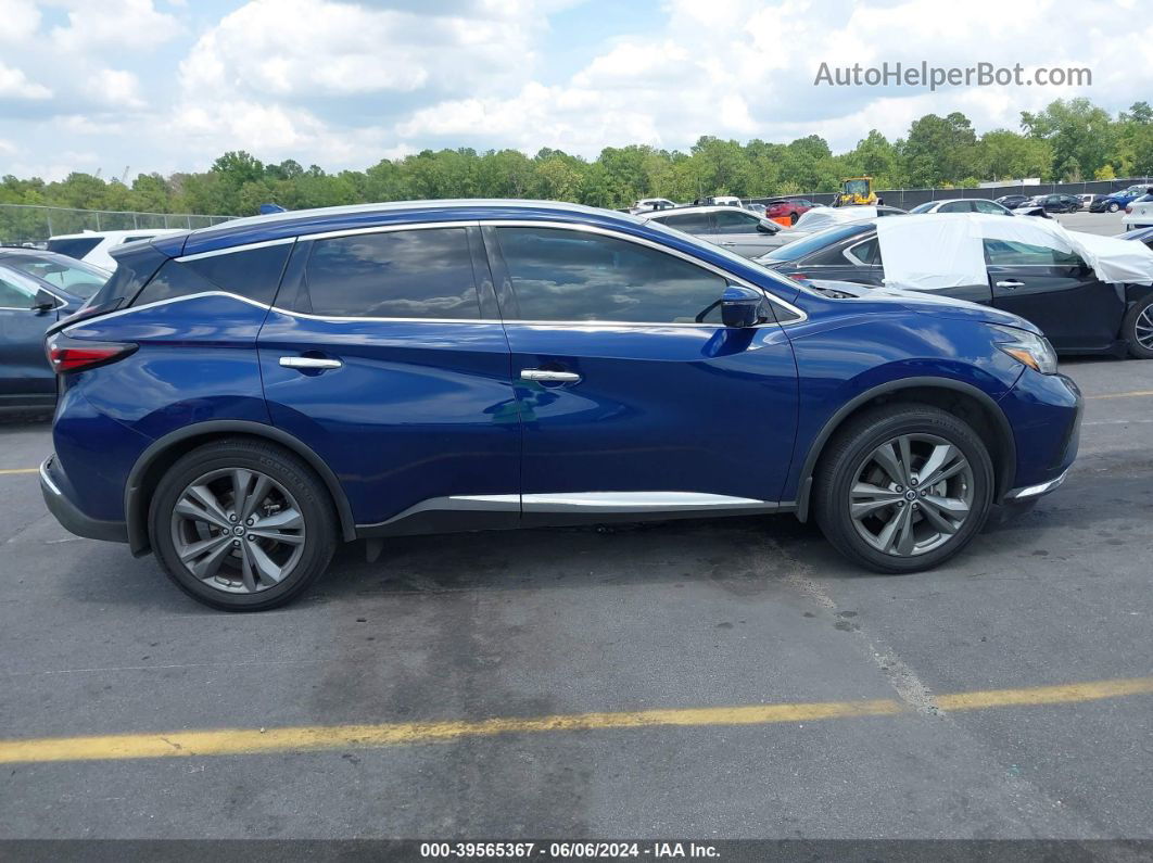 2019 Nissan Murano Platinum Blue vin: 5N1AZ2MJ3KN104024