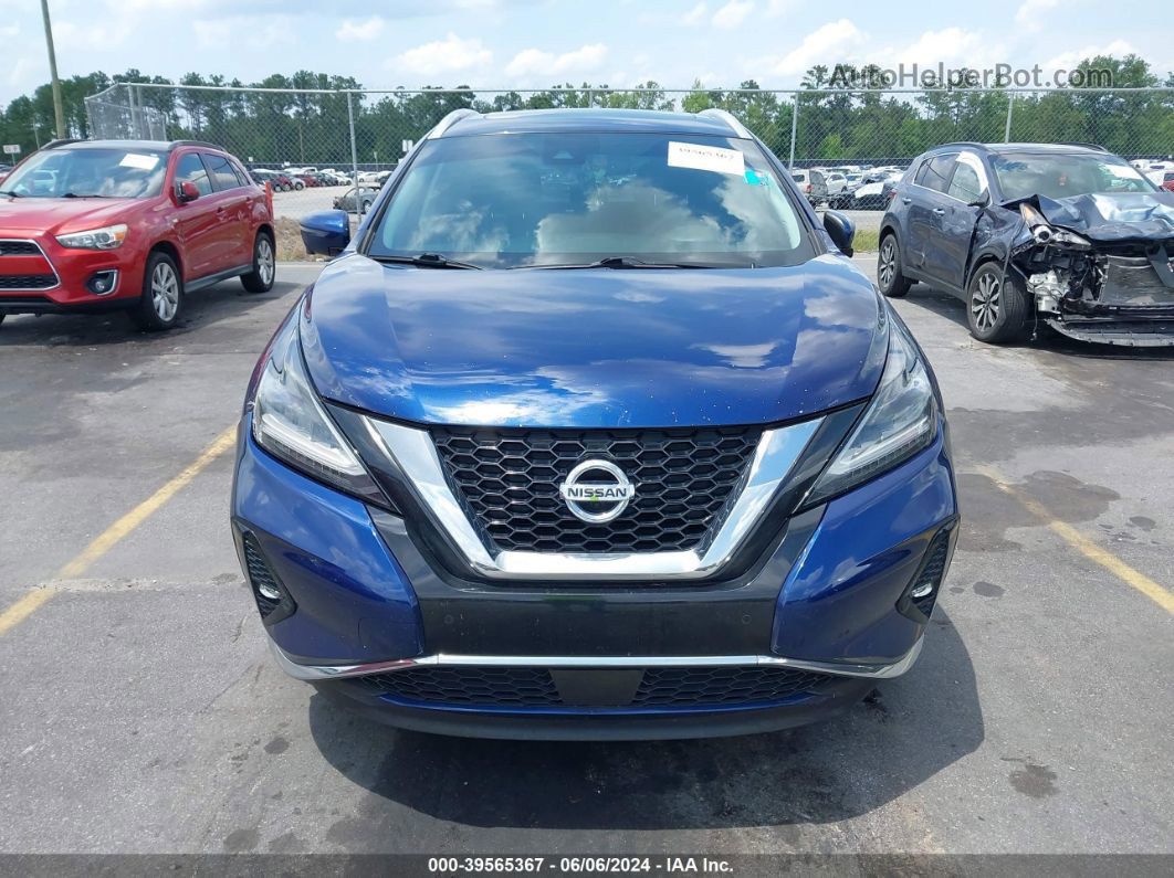 2019 Nissan Murano Platinum Blue vin: 5N1AZ2MJ3KN104024