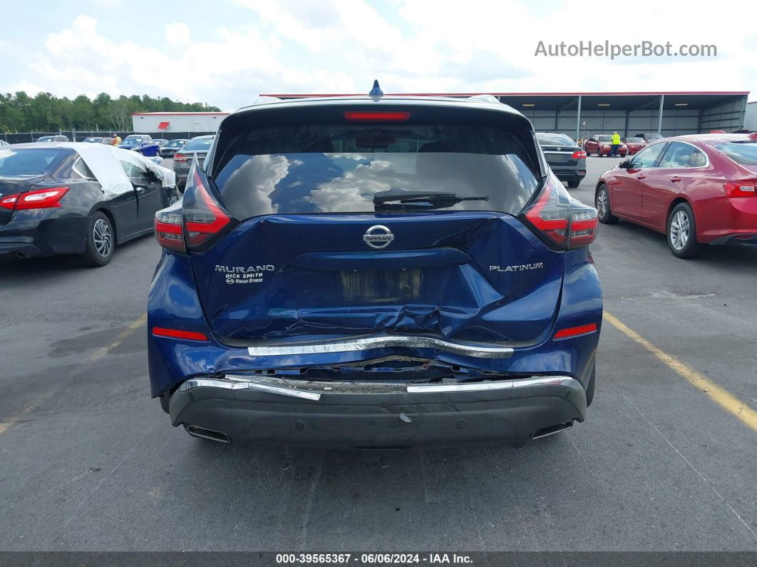 2019 Nissan Murano Platinum Blue vin: 5N1AZ2MJ3KN104024