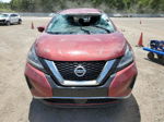 2019 Nissan Murano S Темно-бордовый vin: 5N1AZ2MJ3KN113659