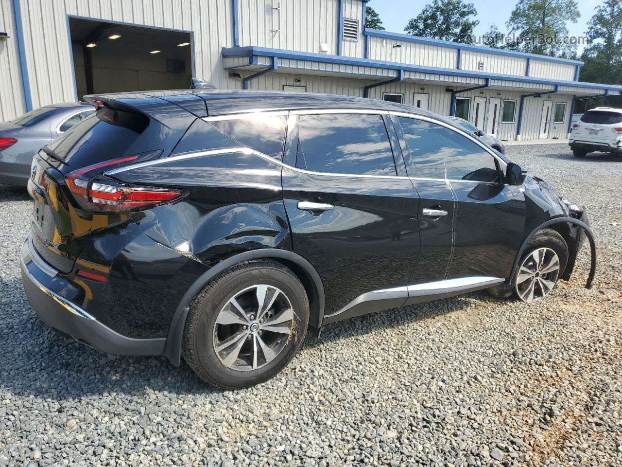 2019 Nissan Murano S Black vin: 5N1AZ2MJ3KN134317