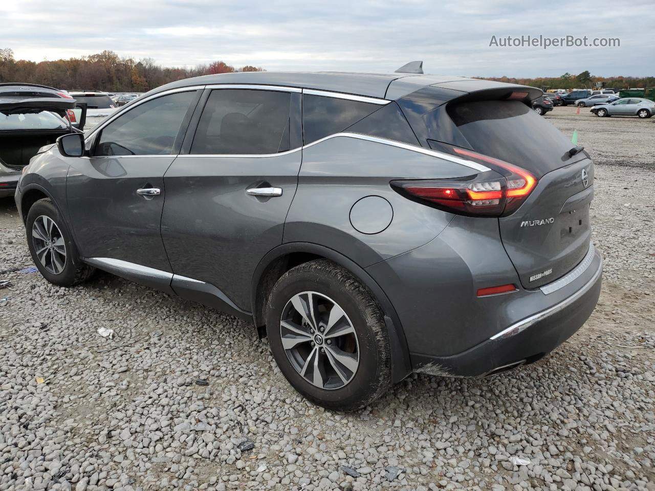 2019 Nissan Murano S Gray vin: 5N1AZ2MJ3KN137282