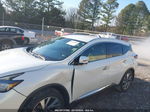 2019 Nissan Murano Sl White vin: 5N1AZ2MJ3KN137671