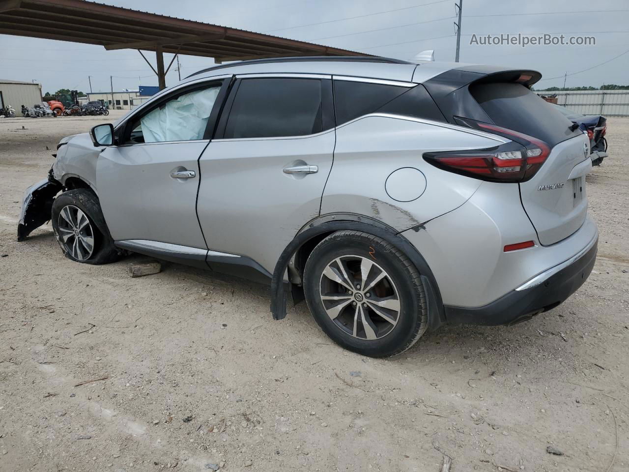 2019 Nissan Murano S Silver vin: 5N1AZ2MJ3KN140652