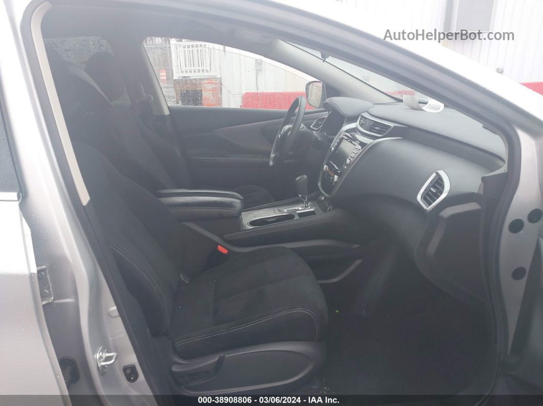 2019 Nissan Murano S Silver vin: 5N1AZ2MJ3KN154020