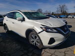 2019 Nissan Murano S White vin: 5N1AZ2MJ3KN155054