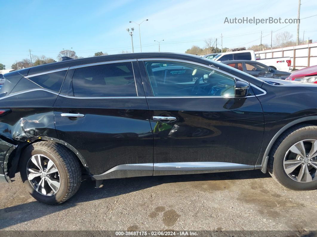 2019 Nissan Murano S Black vin: 5N1AZ2MJ4KN126288