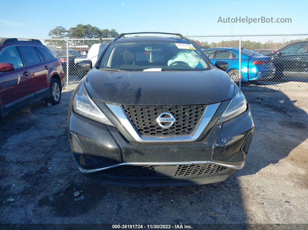 2019 Nissan Murano Sv Black vin: 5N1AZ2MJ4KN140448