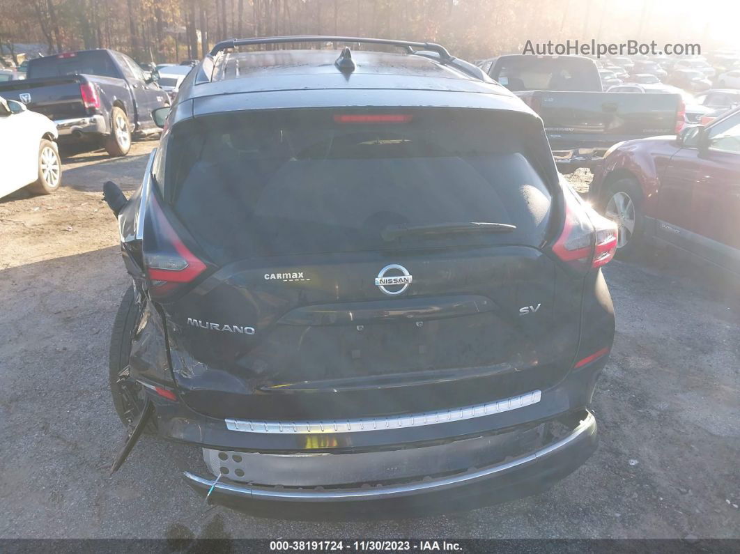 2019 Nissan Murano Sv Black vin: 5N1AZ2MJ4KN140448