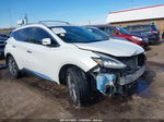 2019 Nissan Murano Sl White vin: 5N1AZ2MJ4KN142684