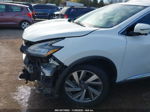 2019 Nissan Murano Sl White vin: 5N1AZ2MJ4KN142684