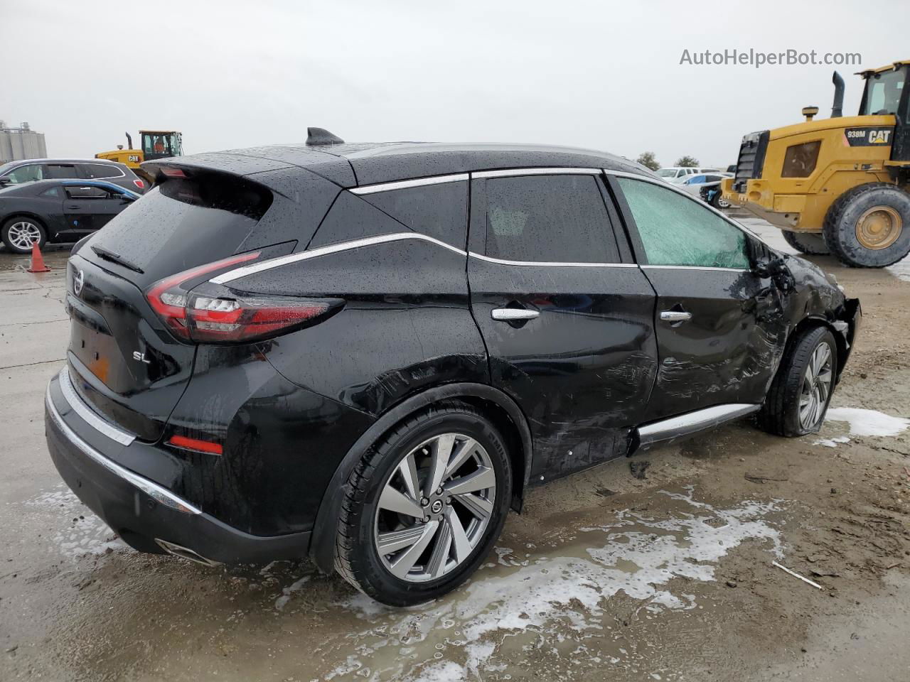 2019 Nissan Murano S Black vin: 5N1AZ2MJ4KN164510