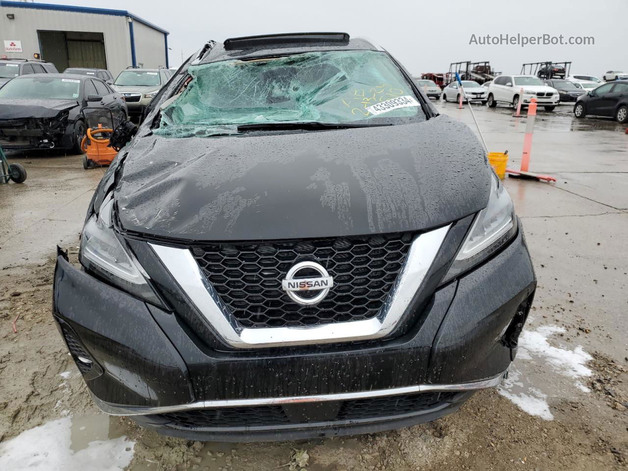 2019 Nissan Murano S Black vin: 5N1AZ2MJ4KN164510