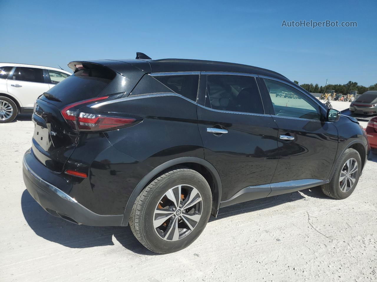 2019 Nissan Murano S Black vin: 5N1AZ2MJ5KN103005