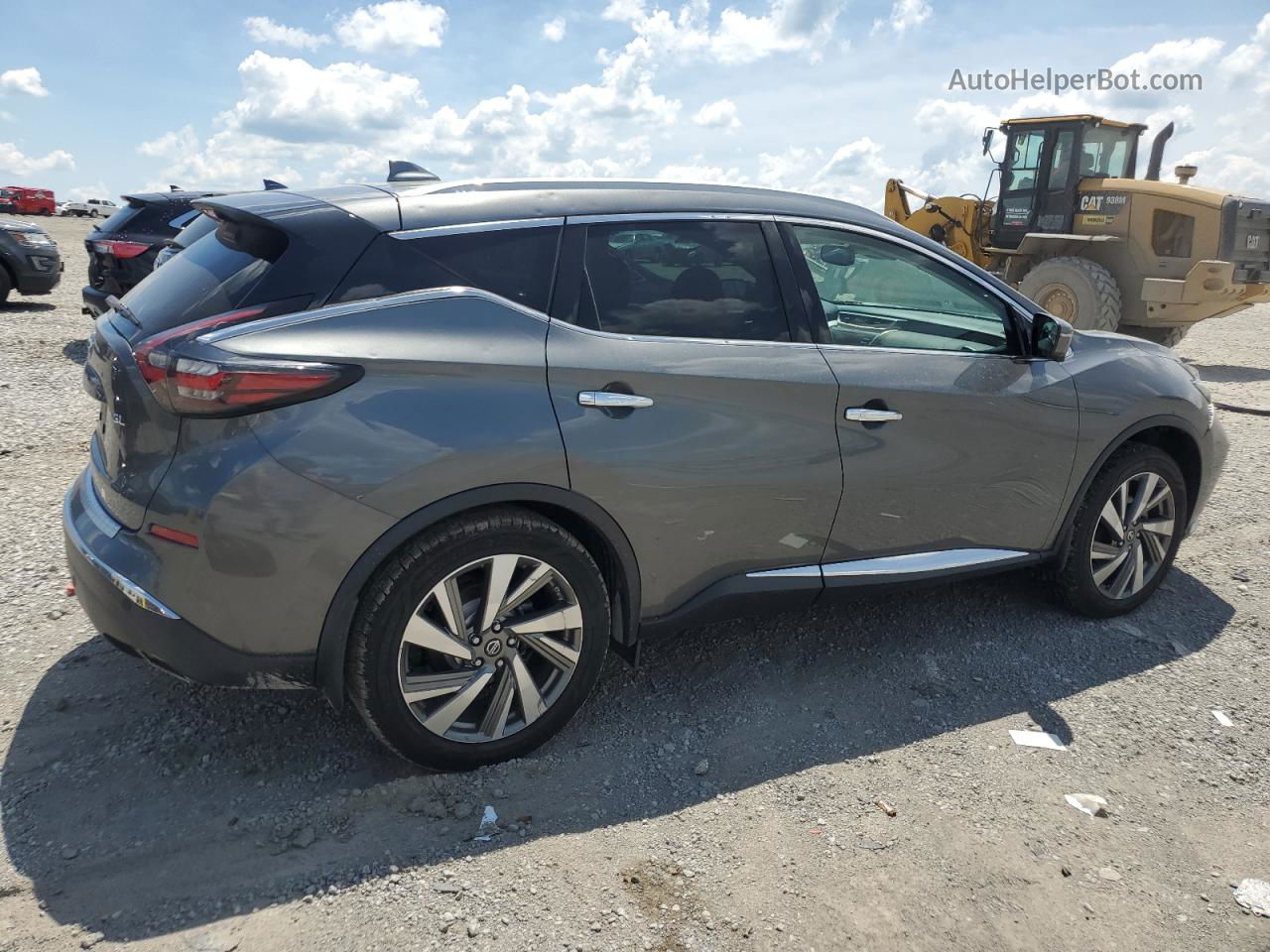 2019 Nissan Murano S Серый vin: 5N1AZ2MJ5KN110326