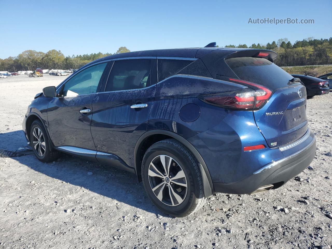 2019 Nissan Murano S Blue vin: 5N1AZ2MJ5KN122590