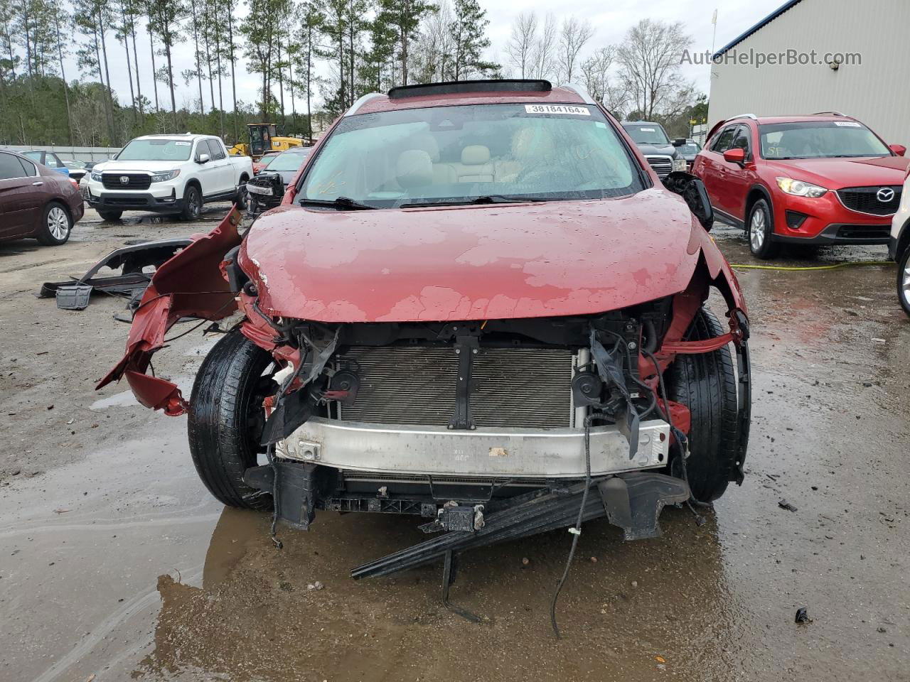 2019 Nissan Murano S Red vin: 5N1AZ2MJ5KN128731