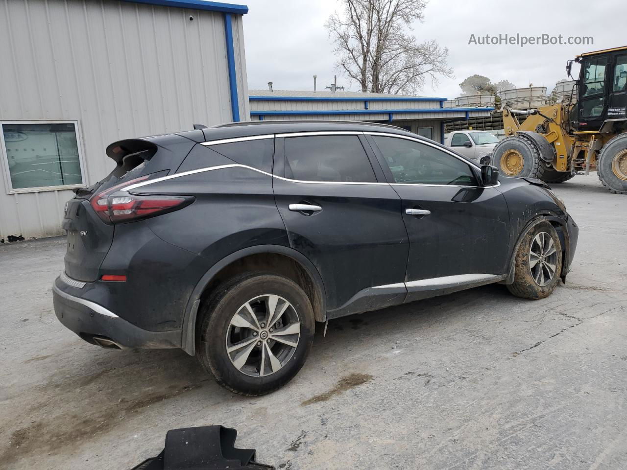 2019 Nissan Murano S Черный vin: 5N1AZ2MJ5KN133542