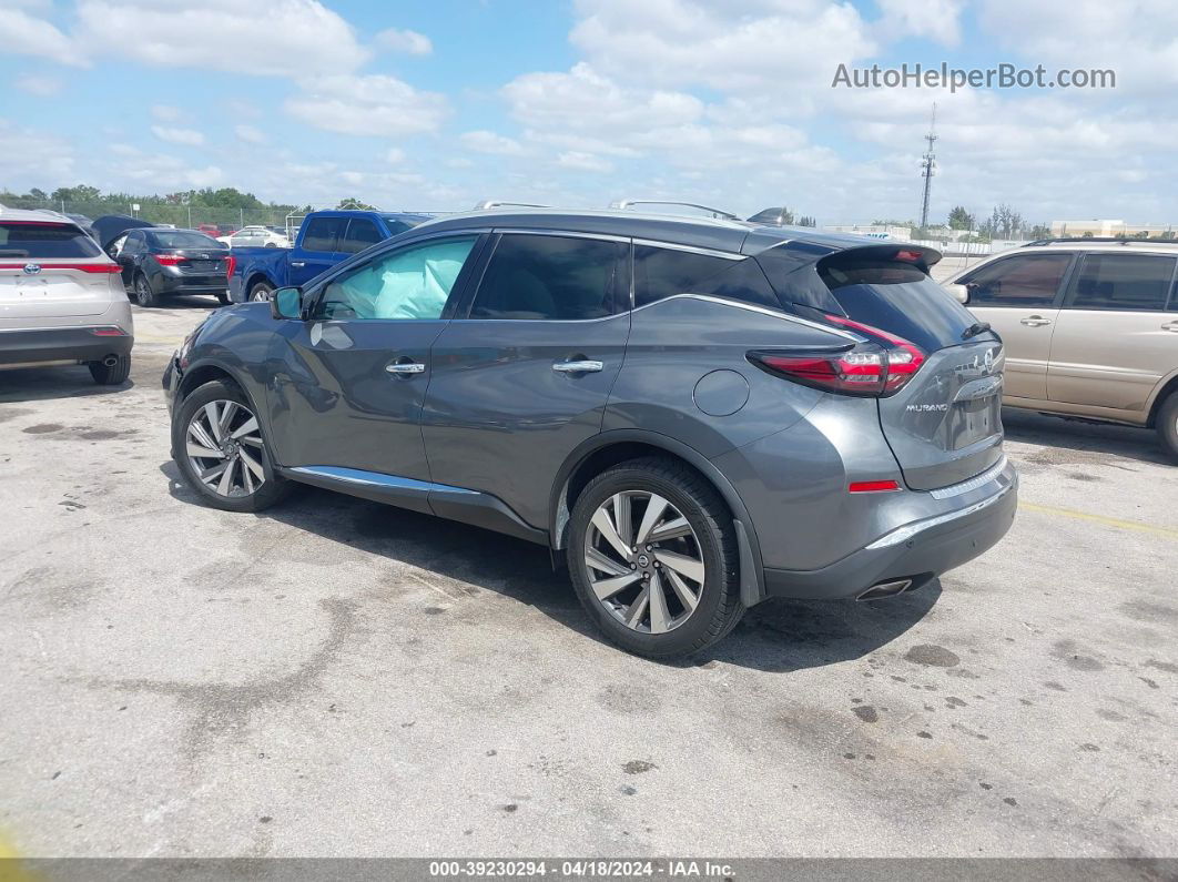 2019 Nissan Murano Sl Gray vin: 5N1AZ2MJ5KN142080