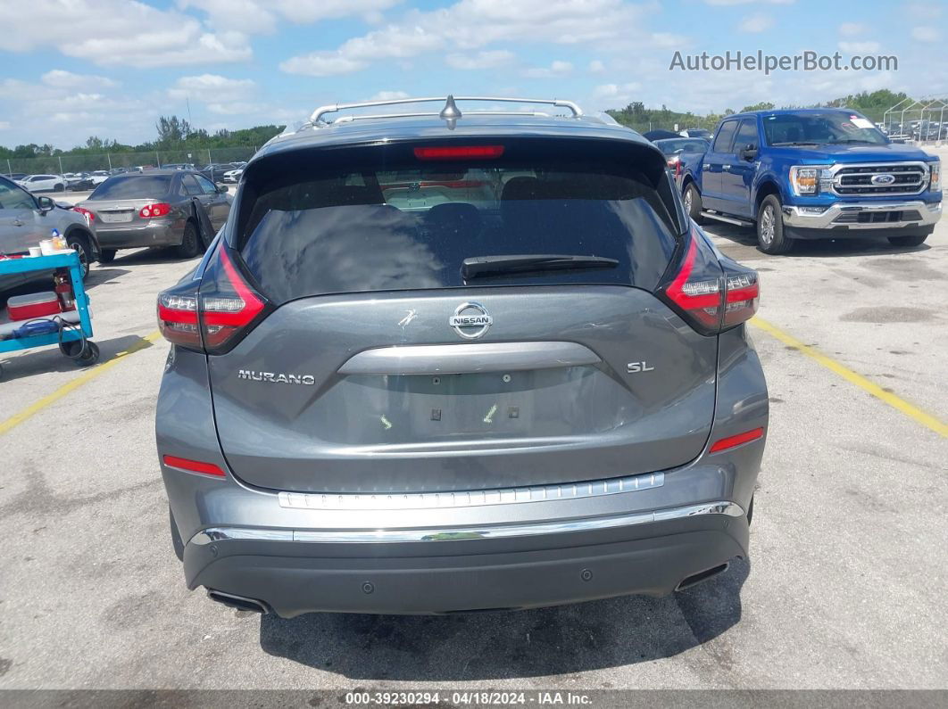 2019 Nissan Murano Sl Gray vin: 5N1AZ2MJ5KN142080