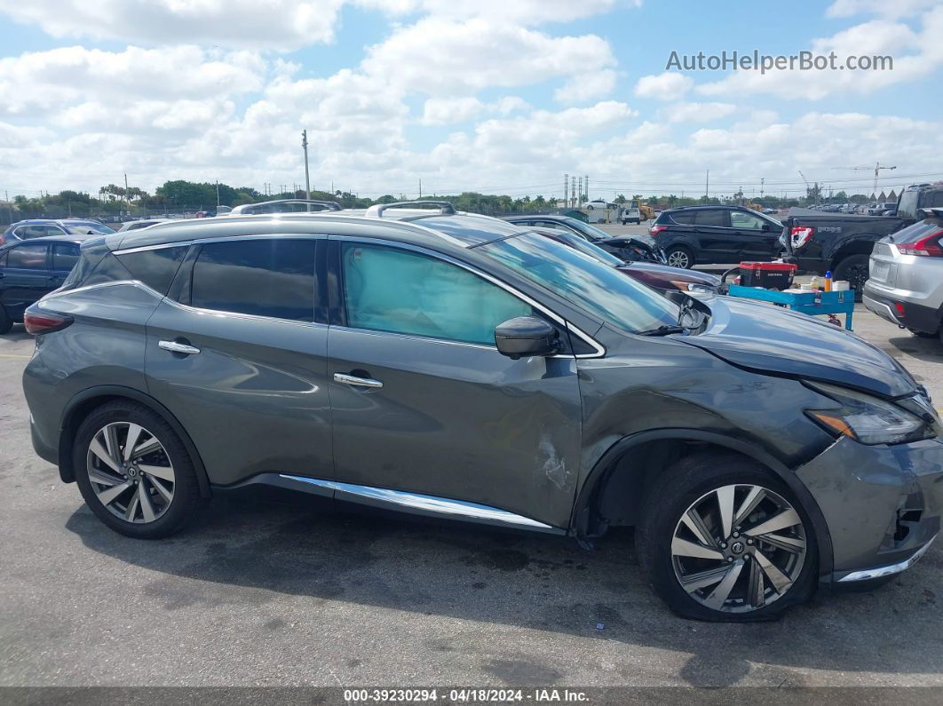 2019 Nissan Murano Sl Gray vin: 5N1AZ2MJ5KN142080