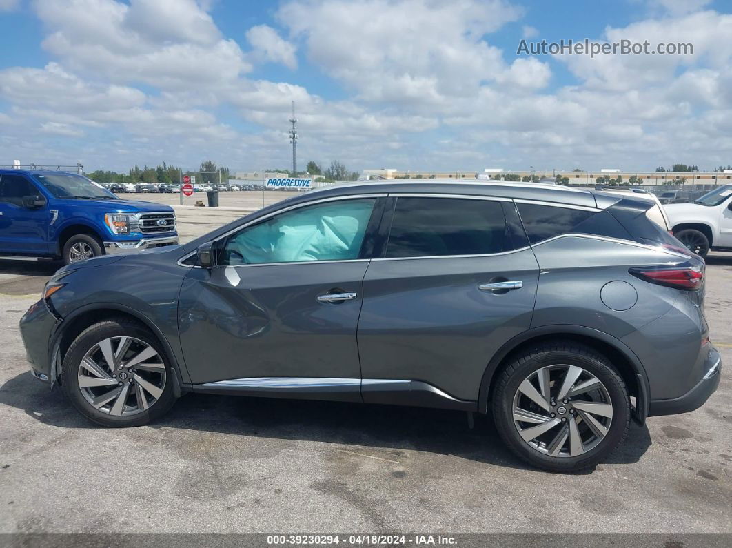 2019 Nissan Murano Sl Серый vin: 5N1AZ2MJ5KN142080