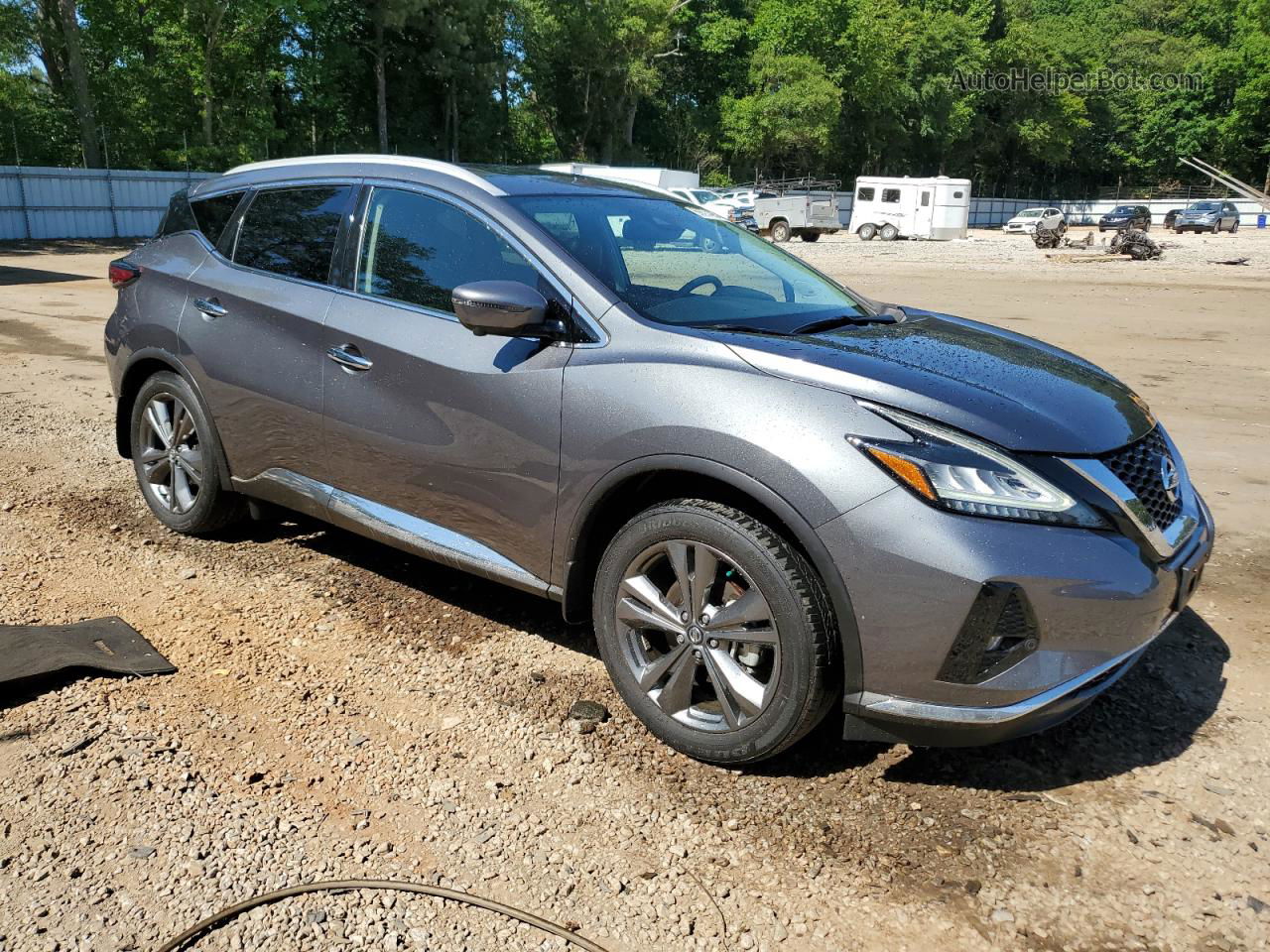 2019 Nissan Murano S Угольный vin: 5N1AZ2MJ5KN142581