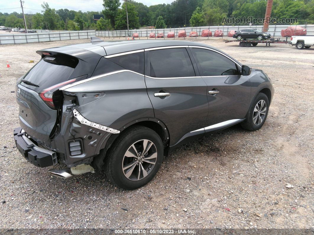 2019 Nissan Murano S Gray vin: 5N1AZ2MJ5KN142693